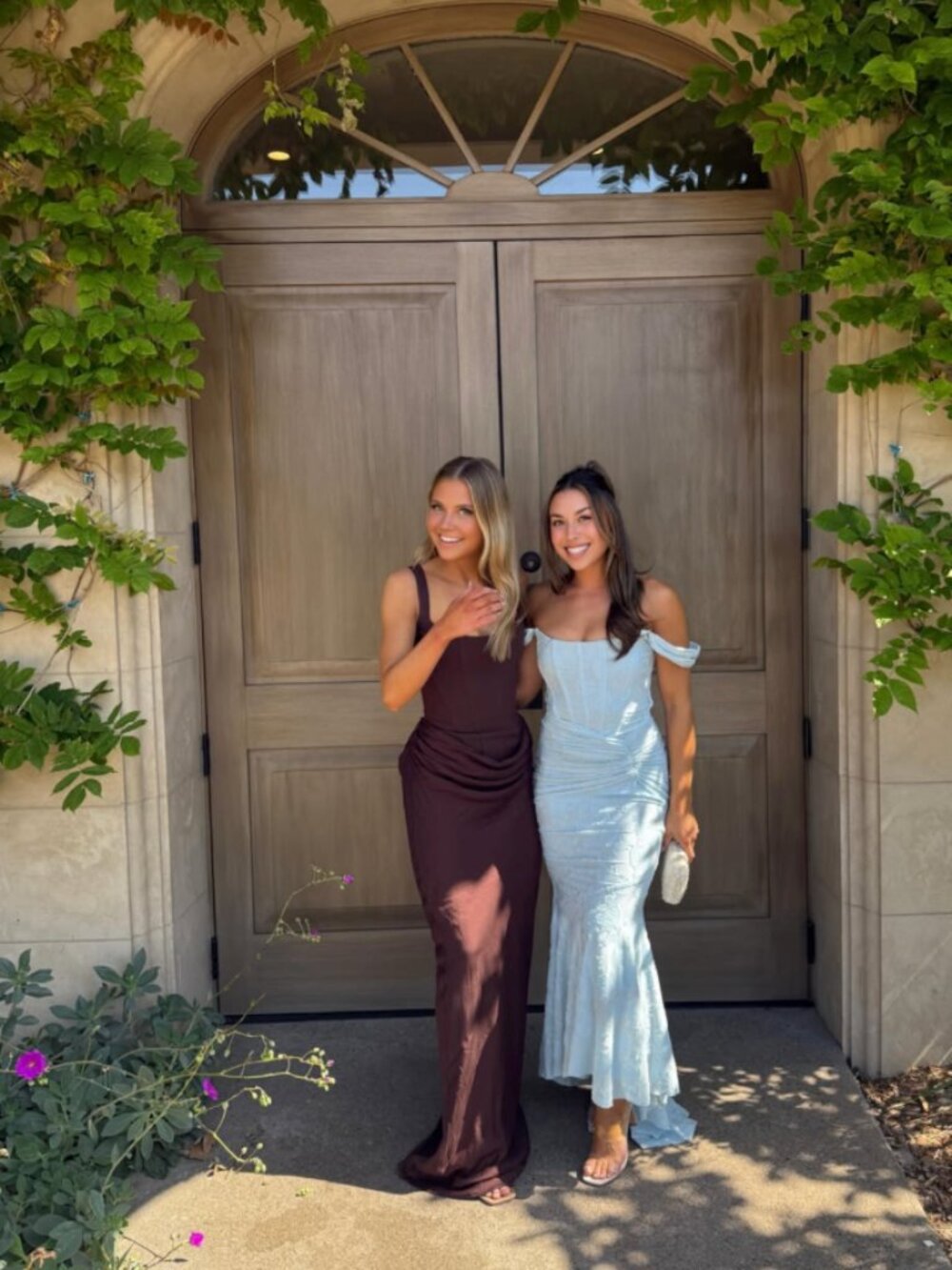 Babyboo Cornelia Maxi Dress Plum Brown XS